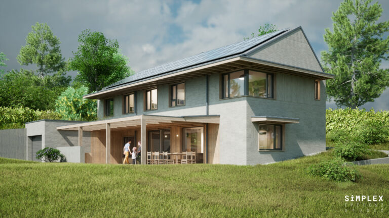 single family passive house passzív családi ház